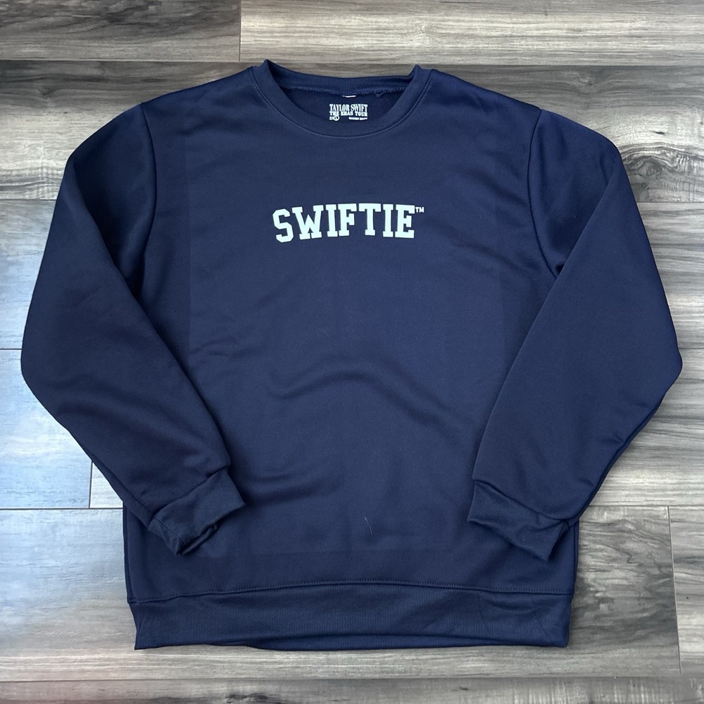 Taylor Swift Eras Tour Swiftie Crewneck Sweatshirt Women's 2XL Fan Merch